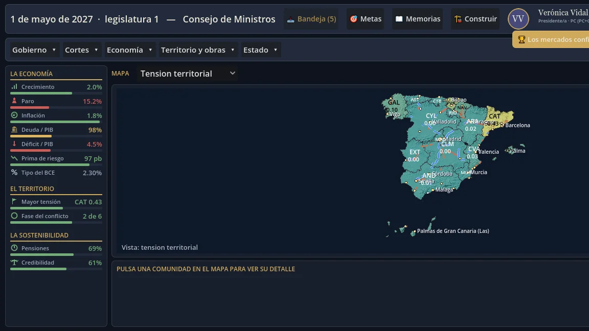El país entero, comunidad a comunidad
